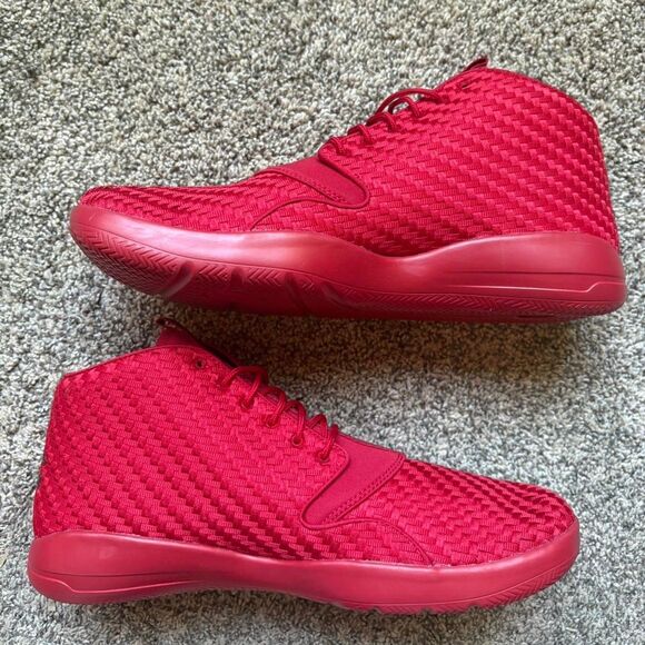 Nike Air Jordan Eclipse Chukka Red Woven Size 15 Men's - Picture 2 of 8